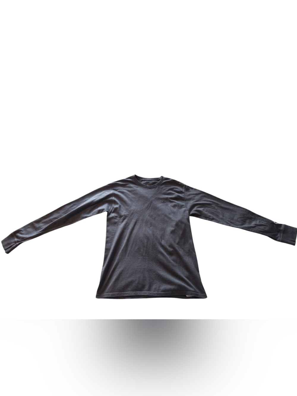 Converse Men's Long Sleeve Crew Tee - Black